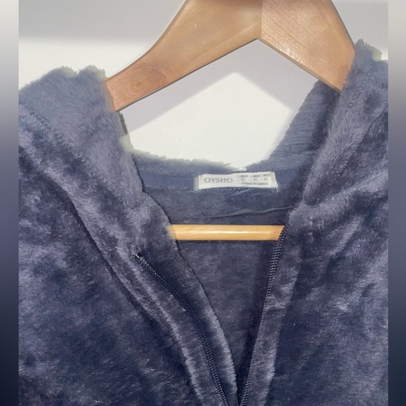 Faux Fur Oysho Zip up sweater - Picture 2 of 3